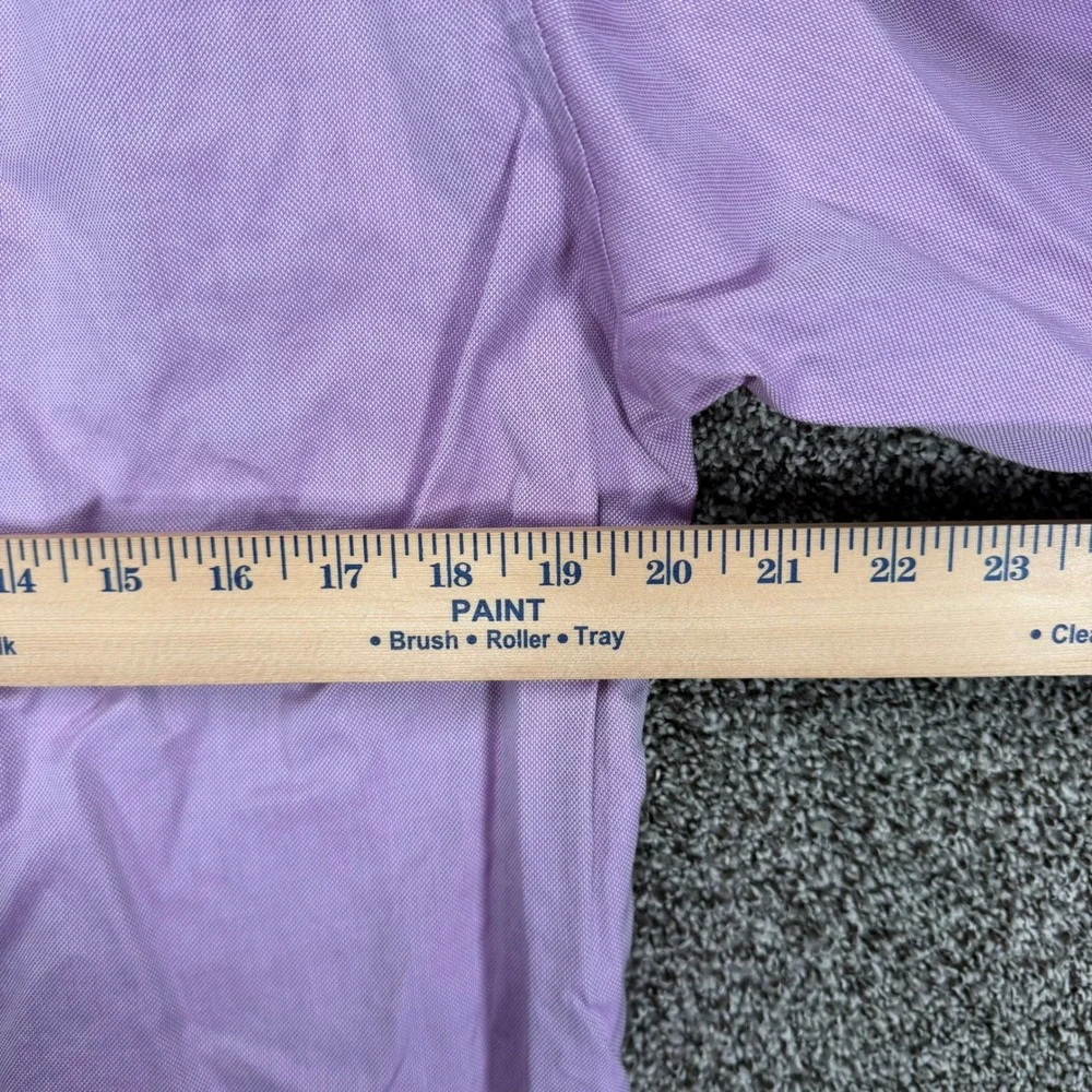 J Crew Dress Shirt Mens M‎ 15/15.5 Purple Oxford Cotton Button Down Thomas Mason